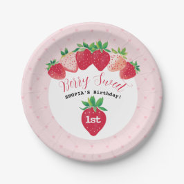ベリースウィート1st誕生日 ペーパープレート