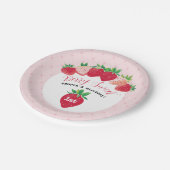 ベリースウィート1st誕生日 ペーパープレート (アングル)