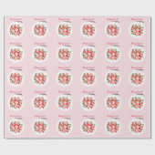 ベリースウィート1st誕生日 ラッピングペーパー (フラット)