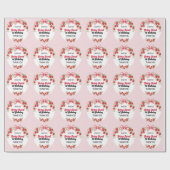 ベリースウィート1st誕生日 ラッピングペーパー (フラット)