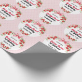 ベリースウィート1st誕生日 ラッピングペーパー (角)