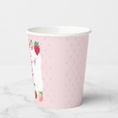 ベリースウィート1st誕生日 紙コップ (左)