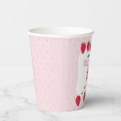 ベリースウィート1st誕生日 紙コップ (右)