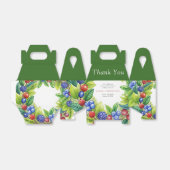 ベリーストロベリースイートベビーシャワー フェイバーボックス (折り畳みなし)