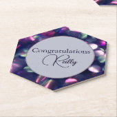 ベリースパークルカスタマイズ可能紙コースター ペーパーコースター (アングル)