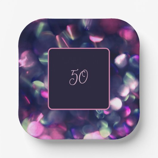 ベリースパークル紙プレート ペーパープレート (正面)