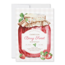 ベリースワーストロベリージャムジャムハールバースデーパーティー