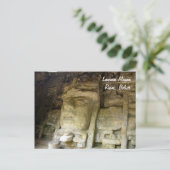 ベリーズのラマナイ・マヤ遺跡 ポストカード (スタンド正面)