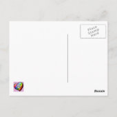 ベリーズのラマナイ・マヤ遺跡 ポストカード (裏面)