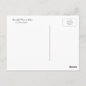 ベリーズの美しいフローラ ポストカード (裏面)