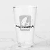 ベリーズウィンドサーフィン（アンバーグリス、コーキング、カイエ） タンブラーグラス (裏面)