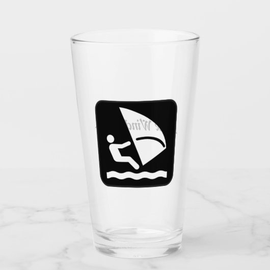 ベリーズウィンドサーフィン（アンバーグリス、コーキング、カイエ） タンブラーグラス (正面)