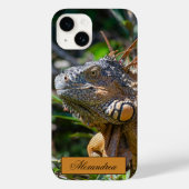 ベリーズオレンジIguana Lizard写真 Case-Mate iPhoneケース (裏面)