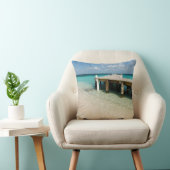 ベリーズカリブの、海、ゴフケイ。小さな島 クッション (椅子)