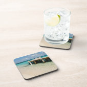 ベリーズカリブの、海、ゴフケイ。小さな島 コースター (右側)