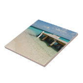 ベリーズカリブの、海、ゴフケイ。小さな島 タイル (側面)