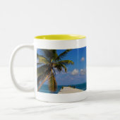 ベリーズザビーチはマイハッピープレイス ツートーンマグカップ (左)