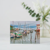 ベリーズシティハーバーアンドマリーナポストカード ポストカード (スタンド正面)