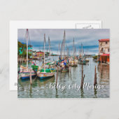 ベリーズシティハーバーアンドマリーナポストカード ポストカード (正面/裏面)