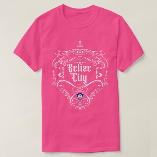 ベリーズシティヴィンテージデザイン1 Tシャツ (デザイン正面)