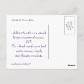 ベリーズシーファンカスタムハガキ ポストカード (裏面)