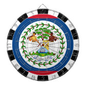 ベリーズダーツボード&ベリーズ国旗/ゲーム用ボード ダーツボード (正面)