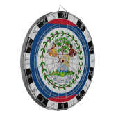 ベリーズダーツボード&ベリーズ国旗/ゲーム用ボード ダーツボード (正面左)