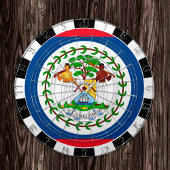 ベリーズダーツボード&ベリーズ国旗/ゲーム用ボード ダーツボード