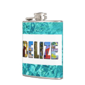 ベリーズトロピカルブルー海旅行写真 フラスク (左)