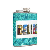 ベリーズトロピカルブルー海旅行写真 フラスク (右)