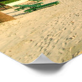 ベリーズビーチポスター ポスター (角)