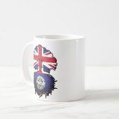 ベリーズベリーズ英国ツリールーツ国旗 コーヒーマグカップ (正面左)
