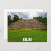 ベリーズマヤ遺跡カラコール旅行写真 ポストカード (正面/裏面)