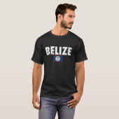 ベリーズヴィンテージベリーズ国旗 Tシャツ (正面フル)