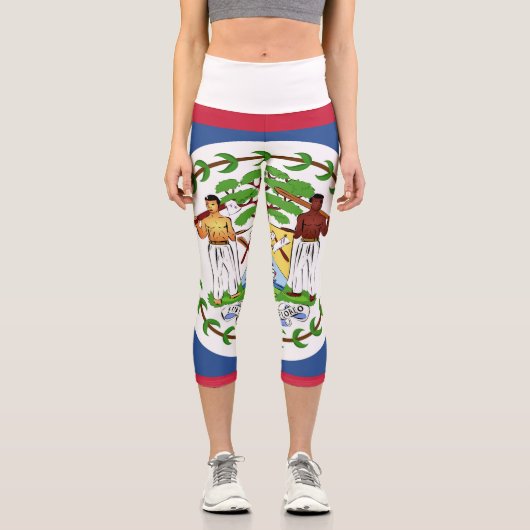 ベリーズ国旗の象徴 カプリレギンス (正面)