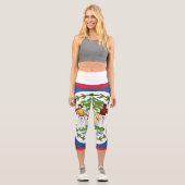 ベリーズ国旗の象徴 カプリレギンス (正面)