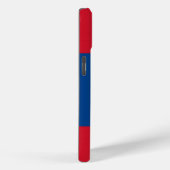 ベリーズ国旗のApple iPhone 15 Case-Mate iPhoneケース (裏面 / 右)