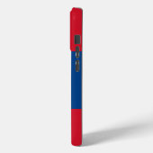 ベリーズ国旗のApple iPhone 15 Pro Case-Mate iPhoneケース (裏面 / 左)