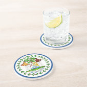 ベリーズ国旗を持つコースター コースター (側面)