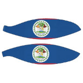 ベリーズ国旗を持つフルサイズバスケットボール バスケットボール (パネル)