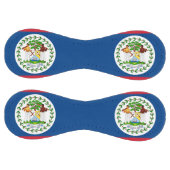 ベリーズ国旗を持つ愛国的なソフトボール ソフトボール (パネル)