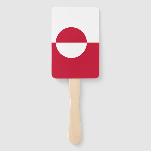 ベリーズ国旗を掲げたハンドファンのセット ハンドファン (裏面)