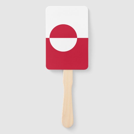 ベリーズ国旗を掲げたハンドファンのセット ハンドファン (正面)