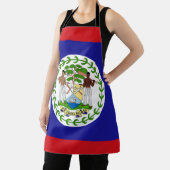 ベリーズ国旗 エプロン (インサイチュ)