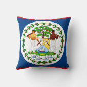 ベリーズ国旗 クッション (裏面)