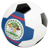 ベリーズ国旗 サッカーボール (3/4)