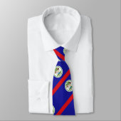 ベリーズ国旗 ネクタイ (タイ)