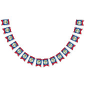 ベリーズ国旗&パーティーベリーズのバナー/結婚式 バンティングフラッグ (全)