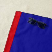 ベリーズ国旗 ビーチタオル (インサイチュ)