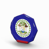 ベリーズ国旗 フォトブロック (右)